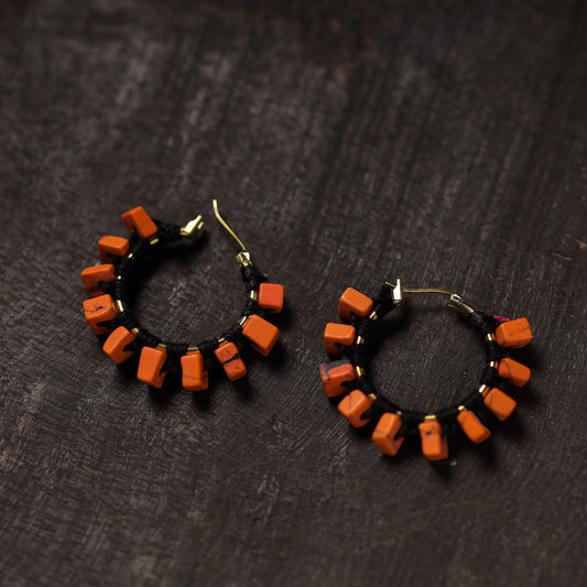Zoya Handmade Thread & Stone Work Earrings 11