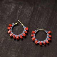 Ashiya Handmade Thread & Stone Work Earrings 12