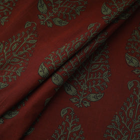 Pure Mul Cotton Natural Dyed Hand Block Bagh Print Fabric 05