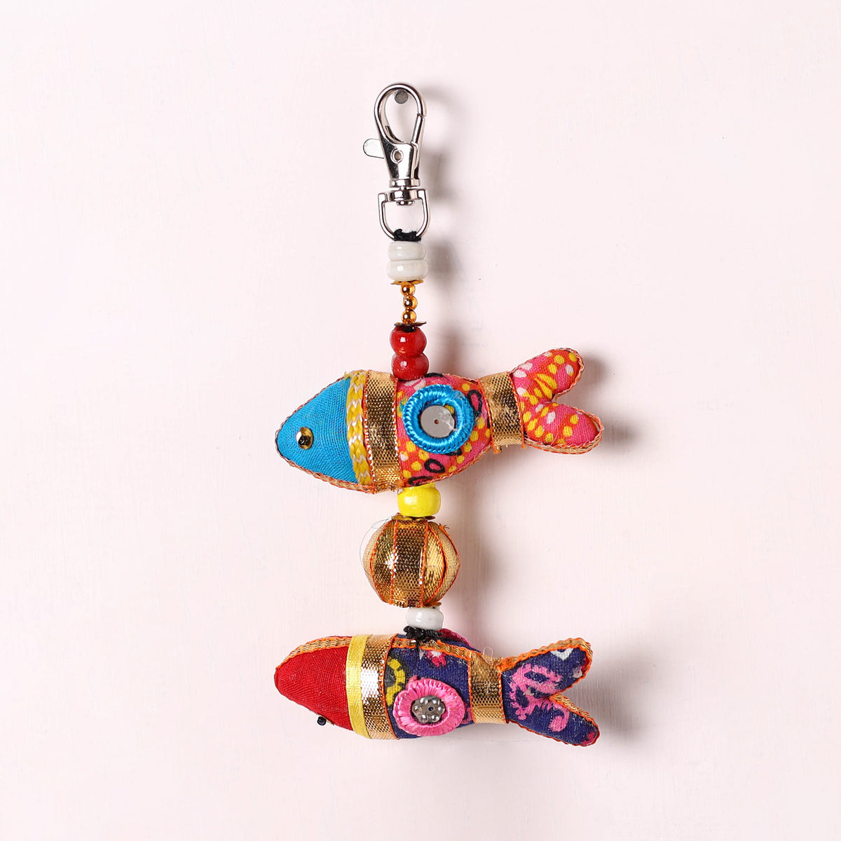 Traditional Handmade Fish Keychain/Bag Charm 39