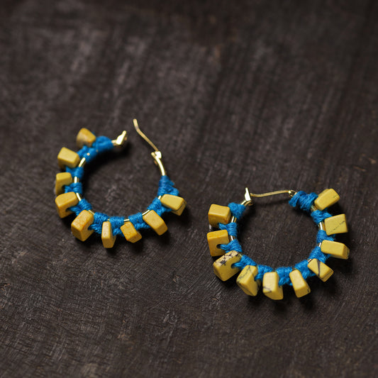 Deepti Handmade Thread & Stone Work Earrings 14