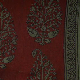 Pure Mul Cotton Natural Dyed Hand Block Bagh Print Fabric 05