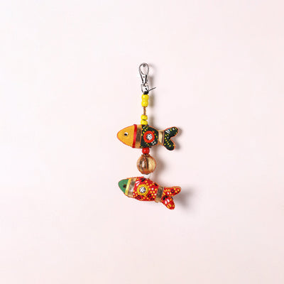 Traditional Handmade Fish Keychain/Bag Charm 40