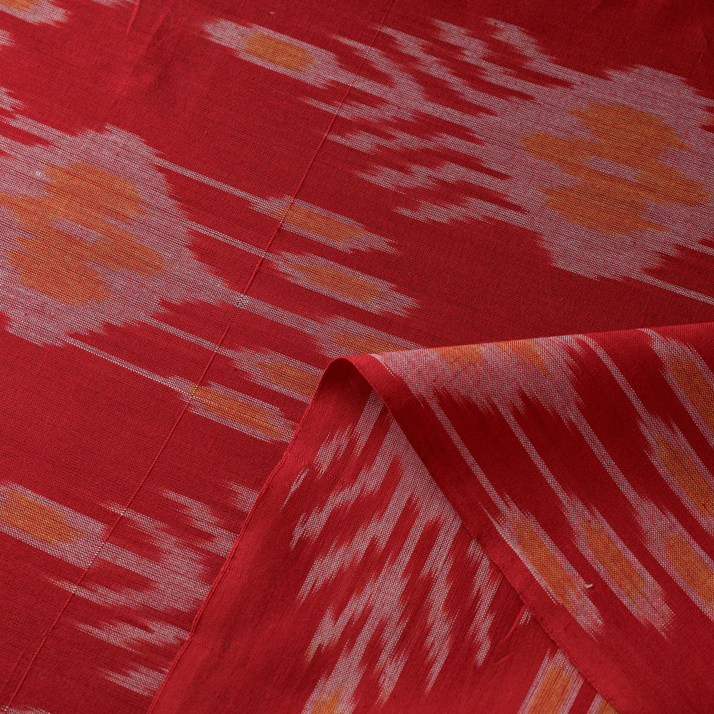 Pure Cotton Central Asian Pochampally Ikat Fabric 05