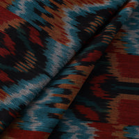 Pure Cotton Central Asian Pochampally Ikat Fabric 06