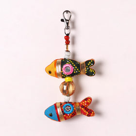 Traditional Handmade Fish Keychain for Key & Bag 42