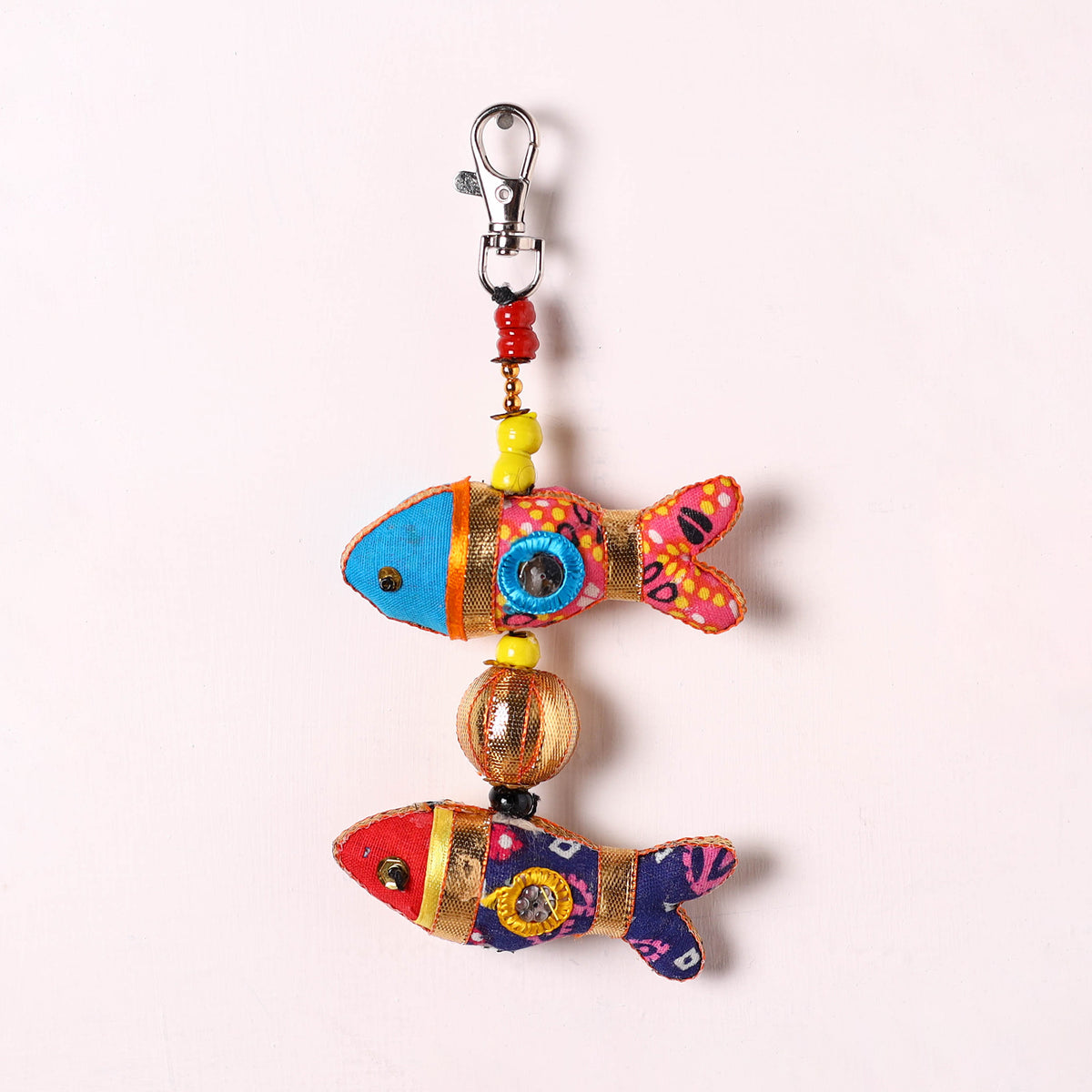 Traditional Handmade Fish Keychain for Key & Bag 43