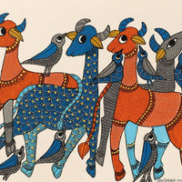 Gond Folk Art Painting