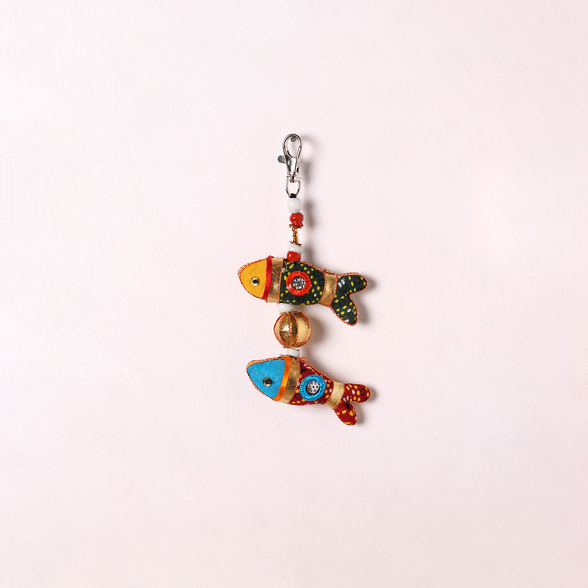 Traditional Handmade Fish Keychain for Key & Bag 44