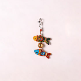 Traditional Handmade Fish Keychain for Key & Bag 44