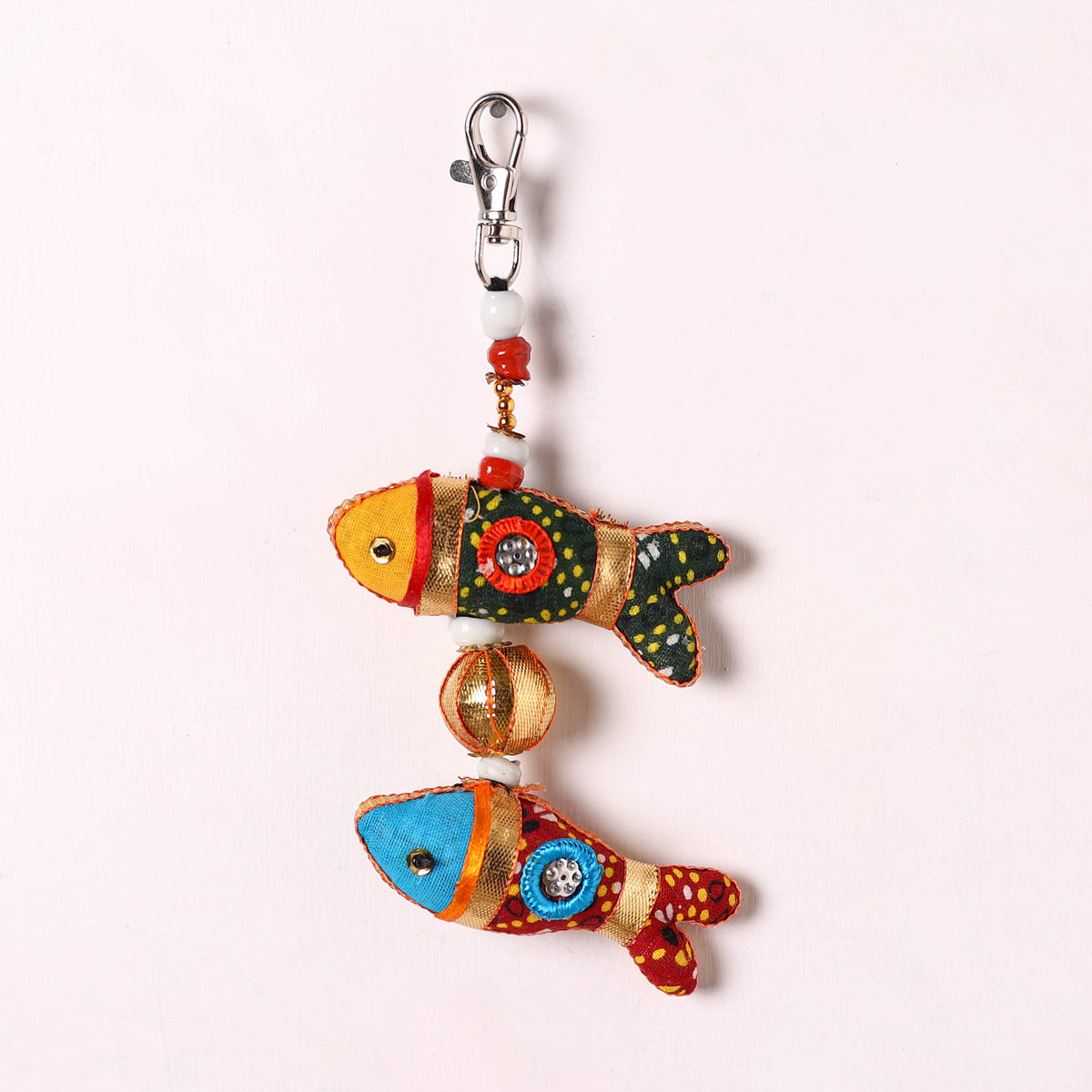 Traditional Handmade Fish Keychain for Key & Bag 44