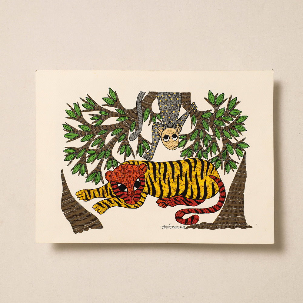 Gond Folk Art Painting