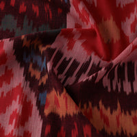 Pure Cotton Central Asian Pochampally Ikat Fabric 07