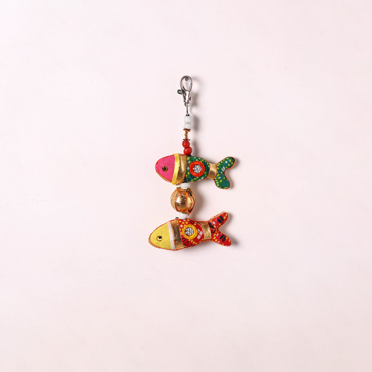 Traditional Handmade Fish Keychain/Bag Charm 45