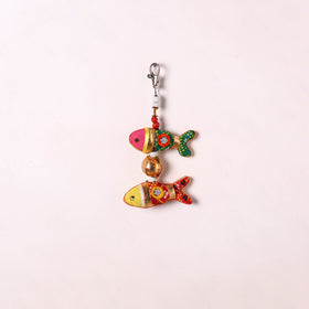 Traditional Handmade Fish Keychain/Bag Charm 45