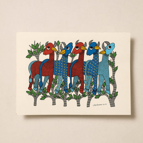 Gond Folk Art Painting