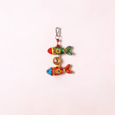 Traditional Handmade Fish Keychain/Bag Charm 46