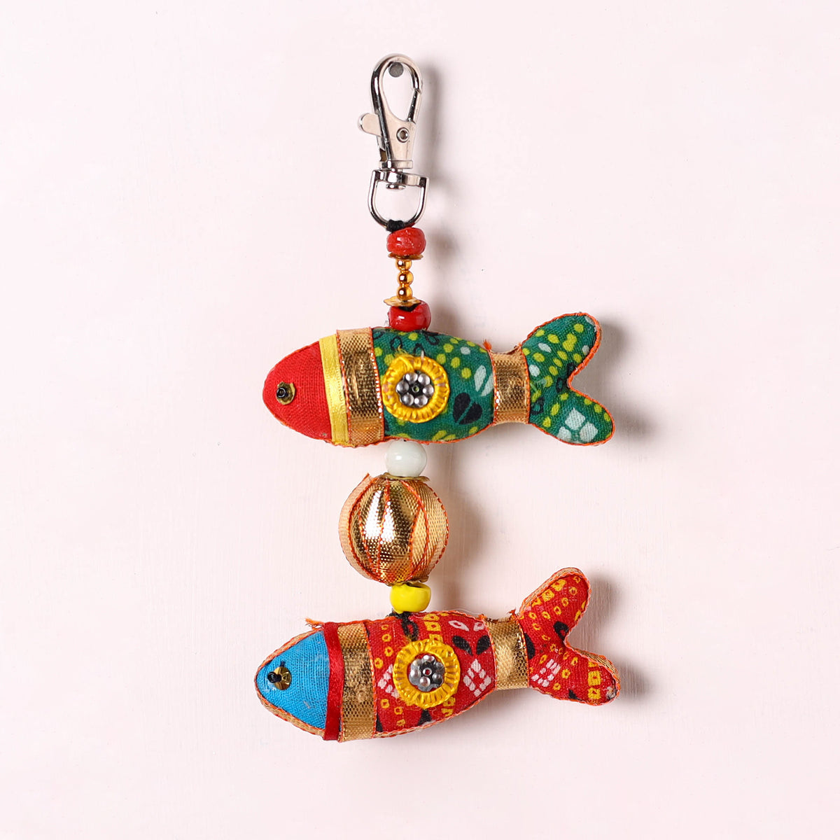 Traditional Handmade Fish Keychain/Bag Charm 46