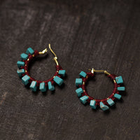 Ayeza Handmade Thread & Stone Work Earrings 20