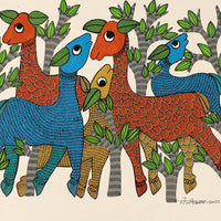 Gond Folk Art Painting