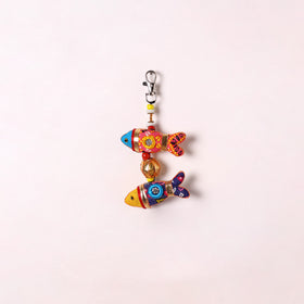 Traditional Handmade Fish Keychain/Bag Charm 47