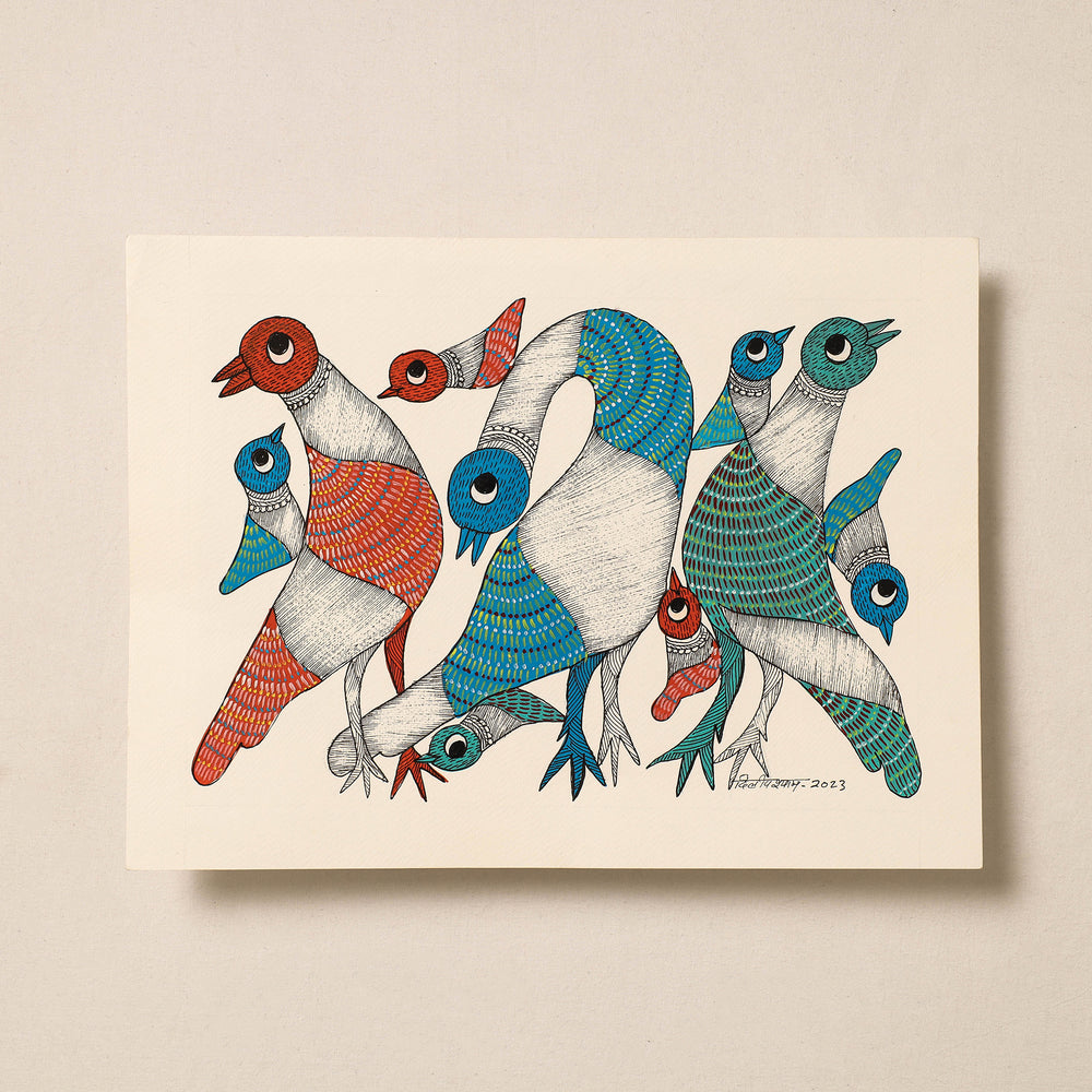 Gond Folk Art Painting