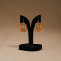 Multicolor - Handpainted Manjusha Art Wooden Earrings 13
