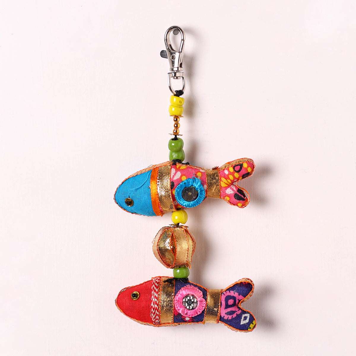 Traditional Handmade Fish Keychain for Key & Bag 48