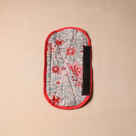 Grey - handmade cotton fridge handle cover 15 - handcrafted