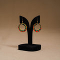 Multicolor - Handpainted Manjusha Art Wooden Earrings 16