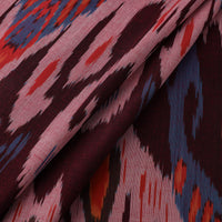 Pure Cotton Central Asian Pochampally Ikat Fabric 11