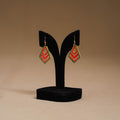 Multicolor - Handpainted Manjusha Art Wooden Earrings 18
