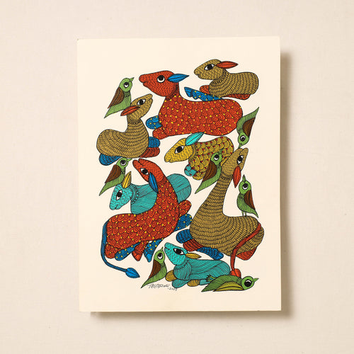 Gond Folk Art Painting