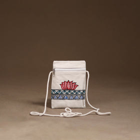 Madhubani Handpainted Mobile Sling Bag 32