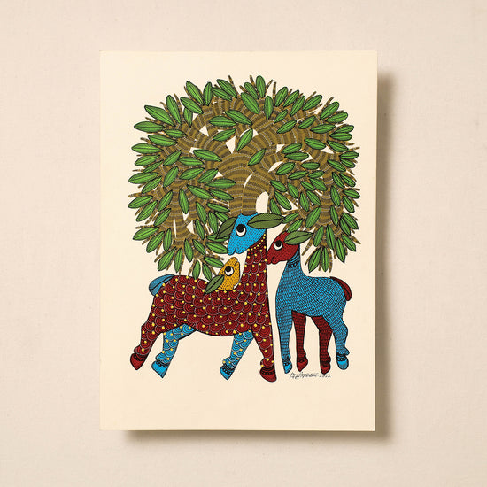 Gond Folk Art Painting