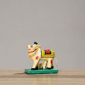  Handpainted Wooden - Cow (Small) 42 Online in India  