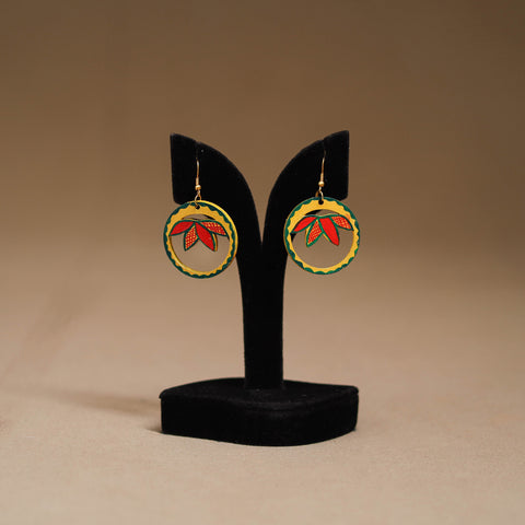 Handpainted Manjusha Art Wooden Earrings 22