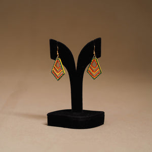 Handpainted Manjusha Art Wooden Earrings 25