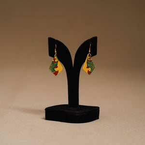 Handpainted Manjusha Art Wooden Earrings 26
