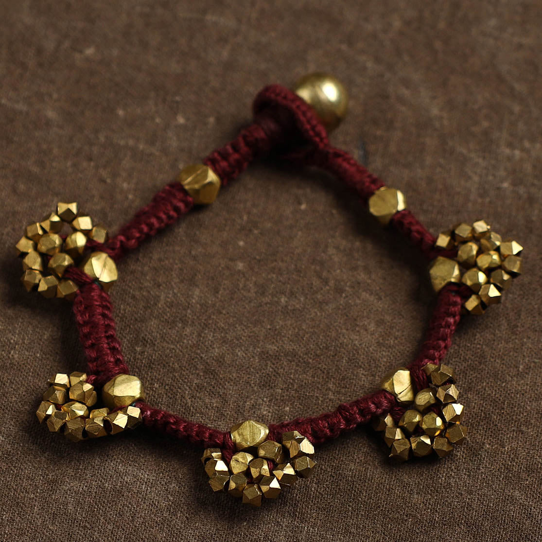 Tribal Odisha Dokra Threadwork Handmade Bracelet 78