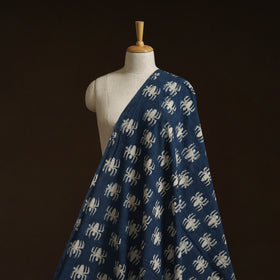 Bindaas Hand Block Art Print Natural Dyed Cotton Fabric - Weave A Web