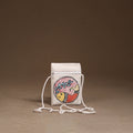 White - Madhubani Handpainted Mobile Sling Bag 38
