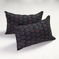 Ajrakh Pillow Covers Set