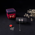 Handcrafted Meenakari Bhaiya Bhabhi Rakhi Set with Coir Box 145