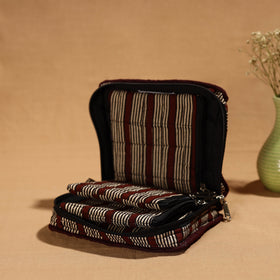 Multicolor Handmade Cotton Jewelry Bag - 4 Pockets