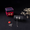 Handcrafted Meenakari Bhaiya Bhabhi Rakhi Set with Coir Box 147