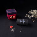 Handcrafted Meenakari Bhaiya Bhabhi Rakhi Set with Coir Box 149