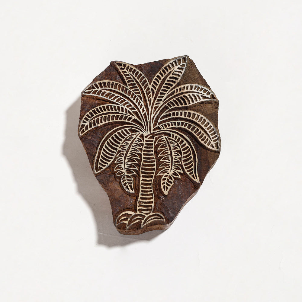 Hand-carved Sheesham Wood Block 73