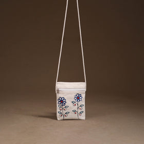 Madhubani Handpainted Mobile Sling Bag 42