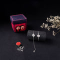 Handcrafted Meenakari Bhaiya Bhabhi Rakhi Set with Coir Box 153